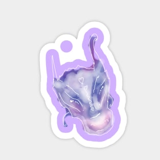 galaxy dragon Sticker